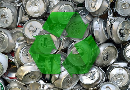 Eco-friendly business waste disposal process